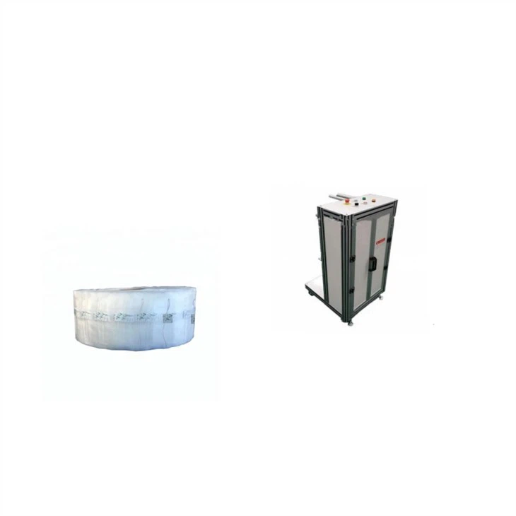 Efficient Triangular Tea Bag Tagging Machinery Pyramid Tea Bag Labeling Machine